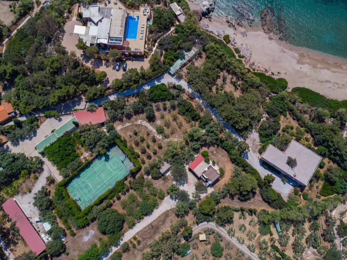 Black Diamond Beachfront Pool Villa Pasithea In Sounio, Athens Σούνιο Εξωτερικό φωτογραφία