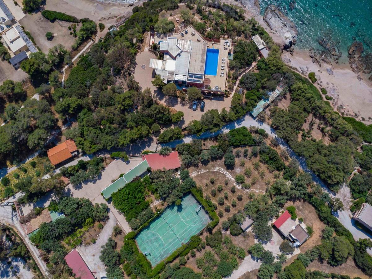 Black Diamond Beachfront Pool Villa Pasithea In Sounio, Athens Σούνιο Εξωτερικό φωτογραφία
