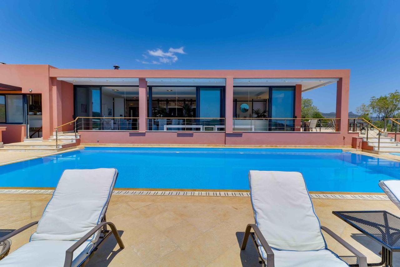 Black Diamond Beachfront Pool Villa Pasithea In Sounio, Athens Σούνιο Εξωτερικό φωτογραφία