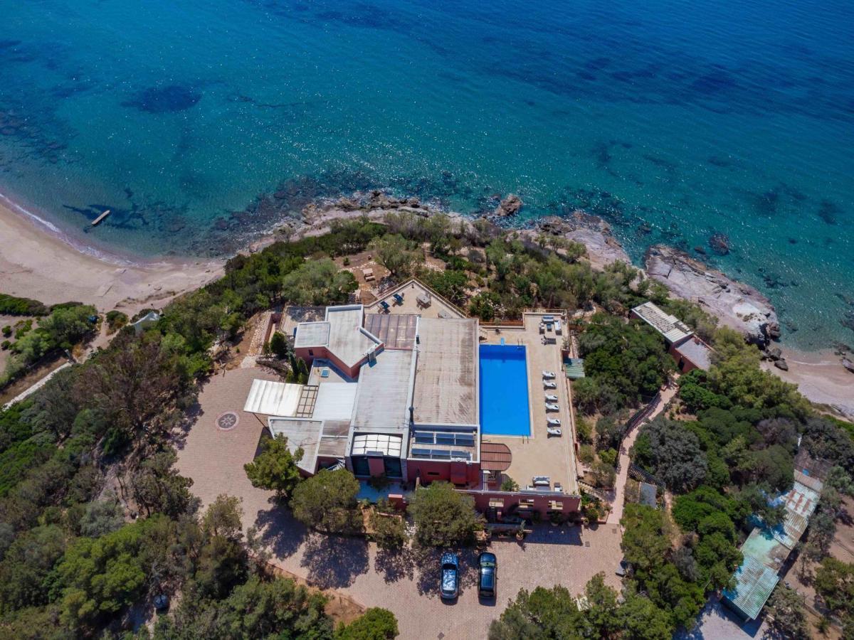 Black Diamond Beachfront Pool Villa Pasithea In Sounio, Athens Σούνιο Εξωτερικό φωτογραφία